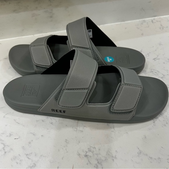 Reef Black Slide Sandals - Picture 6 of 10